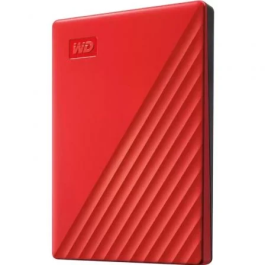 Western Digital Disco Externo My Passport 4TB USB 3.2 2.5" Rojo WDBPKJ0040BRD-WESN