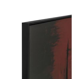 DKD Home Decor Cuadro Moderno Rojo y Negro 123 x 83 x 4 cm (2 Unidades) de Lienzo y PS