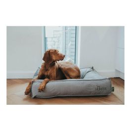 Hunter Cama Acolchada para Perros Lancaster 120x90 cm Gris - Funda Lavable, Relleno Extraíble Hunter Cama Acolchada para Perros Lancaster 120x90 cm Gris - Funda Lavable, Relleno Extraíble