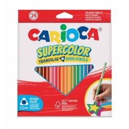 Lapices De Colores Carioca Supercolor Triangular Caja De 24 Precio: 5.79000004. SKU: B1A4KNW8ME