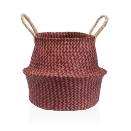 Canasta Seagrass Shepard Rojo Versa (2 Unidades) Canasta Seagrass Shepard Rojo Versa (2 Unidades)