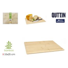 Quttin Tabla para Cortar y Servir de Bambú 33 x 25 cm (12 Unidades) Precio: 31.78999967. SKU: B192LJ53PS