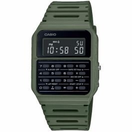 Reloj Unisex Casio CALCULATOR Negro Verde Precio: 77.50000027. SKU: S7201513