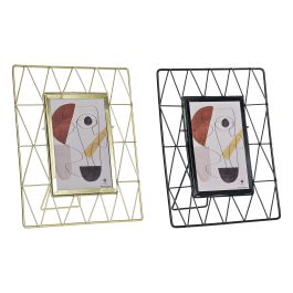DKD Home Decor Marco de Fotos 10x15 cm Moderno Metal y Cristal Dorado Negro Pack 6 Unidades Surtido Aleatorio Precio: 20.08116. SKU: B13WV3PC3T