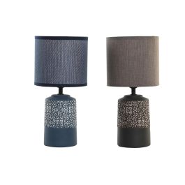 DKD Home Decor Lámpara Sobremesa Moderno Marrón Oscuro Azul 15 x 32 x 15 cm (2 Unidades) Precio: 18.69000001. SKU: B12NX6CHFL
