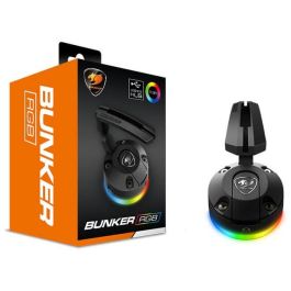 COUGAR Bungee para Ratón Gaming BUNKER RGB Negro, Iluminación Multi-Color, Alámbrico