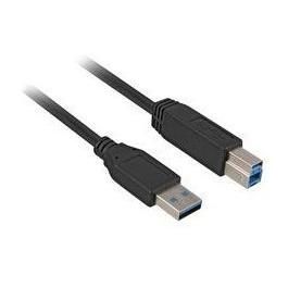 Sharkoon Cable USB 3.2 Gen 1 (3.1 Gen 1) USB-A a USB-B, Macho/Macho, 3m, Negro, Alta Velocidad 5 Gbps Precio: 24.50000014. SKU: B1CDAKQ2JZ