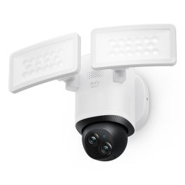 Eufy E340 Cámara de Seguridad IP Floodlight 3K Dual Cam 360° Pan/Tilt Wi-Fi 6 Interior/Exterior IP65 Almacenamiento Local Sin Cuotas