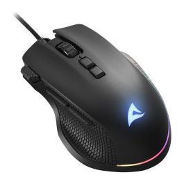 Sharkoon Shark Force 3 Ratón Gaming Óptico USB 8 Botones 12800 DPI Negro