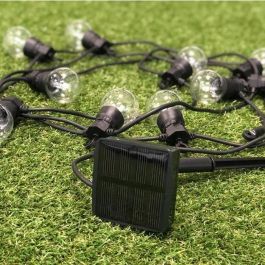 Lumisky Guirnalda Solar LED 10 Bombillas Blanco Cálido 6m para Exterior IP65 - 8 Modos, 10 Horas Iluminación Lumisky Guirnalda Solar LED 10 Bombillas Blanco Cálido 6m para Exterior IP65 - 8 Modos, 10 Horas Iluminación
