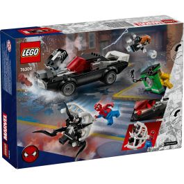 LEGO Juego de Construcción Super Marvel Spider-Man vs Coche Brutal de Venom 254 piezas para niños 7+ años