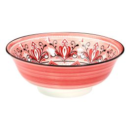 Ensaladera Jaipur Rojo Home Deco Factory diámetro 21 cm