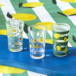 Juego De 3 Vasos Chupito 40 Ml Lim Home Deco Factory