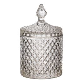 Bombonera Cristal Home Deco Factory altura 13,5 diámetro 8,5 Precio: 3.58999982. SKU: B123B6546T