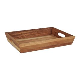 Bandeja Con Asas Acacia Home Deco Factory 32x23 cm