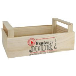 Caja de madera para verduras