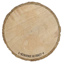 Individual De Madera Home Deco Factory diámetro 30 cm