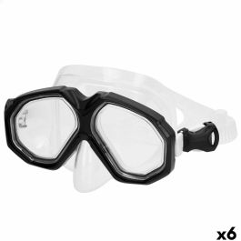 Gafas de Buceo AquaSport Negro (6 Unidades) Gafas de Buceo AquaSport Negro (6 Unidades)