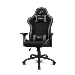 DRIFT DR110BGRAY silla para videojuegos Butaca para jugar Asiento acolchado Negro, Gris DRIFT DR110BGRAY silla para videojuegos Butaca para jugar Asiento acolchado Negro, Gris