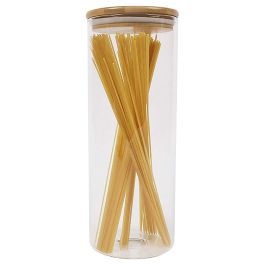 Tarro - vidrio y bambu 2 l