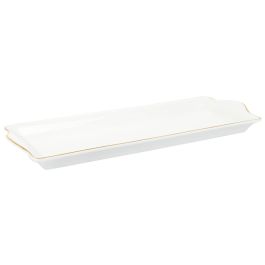 Bandeja Ribete Dorado Home Deco Factory 34x14 cm