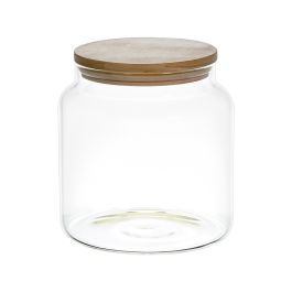 Frasco de almacenamiento de vidrio 1.9l