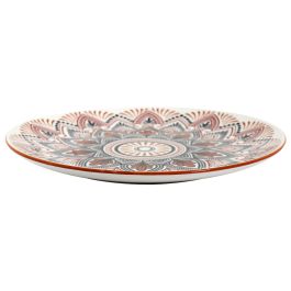 Plato mandala naranja d26cm