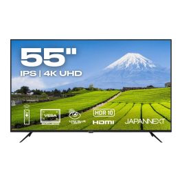 JAPANNEXT JN-IPS550UHD60F - Televisor 4K Ultra HD de 139,7 cm (55") LCD IPS, 3840 x 2160 Pixeles, 60Hz, HDR, HDMI 2.0, Altavoces 10W, Negro