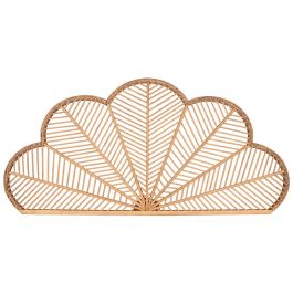 DKD Home Decor Cabecero Cama Tropical Bambú Ratan Marrón para Cama de 180cm | Colección Caflo, Acabado Natural con Flor, 190x81 cm Precio: 105.59000023. SKU: B1796RBVJP