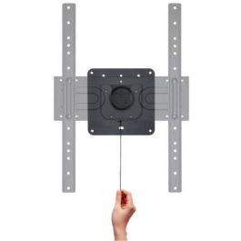 TooQ LP3780F-R Soporte de Pared Giratorio/Inclinable/Nivelable para TV de 37-80" hasta 50kg, Negro