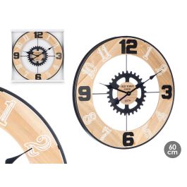 Reloj Pared Engranaje Metal 60 Cm Giftdecor (4 Unidades) Precio: 119.79. SKU: B16FXRNC2M