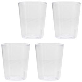 Juego De 4 Vasos 300 Ml Reutilizable Party Time