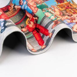 ERIK Alfombrilla Gaming Street Fighter XL 80x35cm, Tapete impermeable de alta densidad con base antideslizante para teclado y ratón