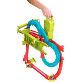 Mattel Hot Wheels Pista Neon Speeders A Toda Velocidad HPC07 Conjunto de Pista Infantil