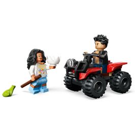 LEGO 76975 Jurassic World El Renacer Set Construcción Huida por el Río y Caza T. rex Articulado con Bote y Minifiguras