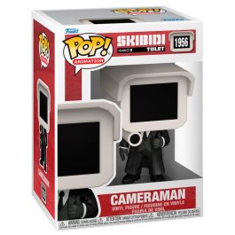 FUNKO Figura POP Skibidi Toilet Cameraman de Vinilo de 9cm en Caja Regalo