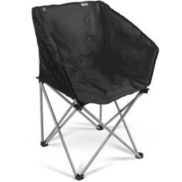 Sillón plegable - KAMPA - Tub Chair Eco Charcoal - Ligero, acolchado rPET, negro, reciclado, acero, bolsa de transporte, soporta 120 kg Precio: 36.49999969. SKU: B1CWG49VWD