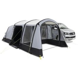 Toldo independiente para furgoneta - KAMPA - Touring Air TC RH - Tejido polialgodón, gran espacio habitable, puerta mosquitera, avance hinchable