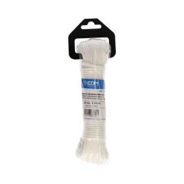Edm Cuerda Riel R.81 Trenzada Polipropileno Blanco 3 mm x 18 m