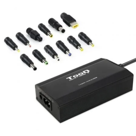 Tooq TQLC-100BS01M Cargador Portátil Universal 100W Manual 12 Conectores DC y 1 Puerto USB Voltaje 12-24V Precio: 26.59000047. SKU: S0222557