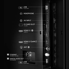 Hisense 55A6N Televisor 139,7 cm (55") 4K Ultra HD Smart TV Wifi Negro 300 cd / m² Hisense 55A6N Televisor 139,7 cm (55") 4K Ultra HD Smart TV Wifi Negro 300 cd / m²
