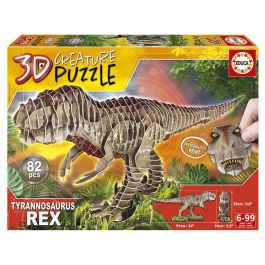 Puzzle 3D Creature T-Rex 82pzs Precio: 14.49999991. SKU: B14JD7A8NZ