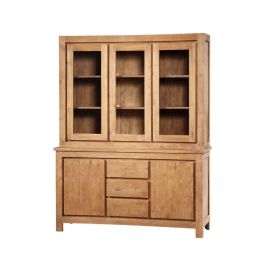 DKD Home Decor Vitrina Balines 160 x 45 x 210 cm Teca reciclada y Cristal Precio: 1520.5899995. SKU: B1G8JNT2MD