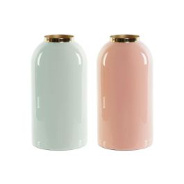 Jarron Urban DKD Home Decor Dorado Coral 13 x 25 x 13 cm (2 Unidades) Jarron Urban DKD Home Decor Dorado Coral 13 x 25 x 13 cm (2 Unidades)