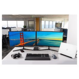 Kensington Auriculares Gaming H3000 PROVC, Diadema Bluetooth 5.2, Negro, 60h Batería, Cancelación Ruido, Micrófono Boom, USB-C, Para PC, PS, Xbox, Android, iOS