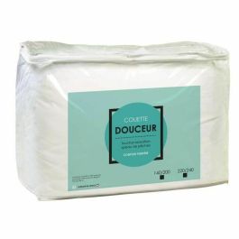 Edredón Templado Microfibra Exterior 100% Poliéster y Relleno 300g/m² 100% Poliéster - 220x240cm - Fabricación Francesa