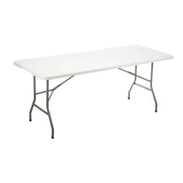 Mesa auxiliar Blanco Metal Polietileno 183 x 76 x 74 cm Precio: 62.50000053. SKU: B1D4Y4HERS