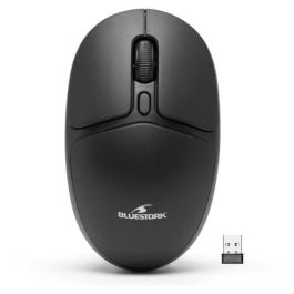 Ratón Inalámbrico - BLUESTORK - Office 25 - PC/MAC - Negro - Conexión 2,4 GHz - Batería de Larga Duración Precio: 26.49999946. SKU: B16RML7LN2