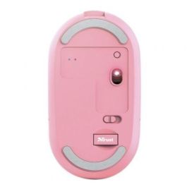 Trust Ratón Inalámbrico Ultrafino Puck 800-1200-1600 DPI Ambidiestro Recargable Rosa Trust Ratón Inalámbrico Ultrafino Puck 800-1200-1600 DPI Ambidiestro Recargable Rosa