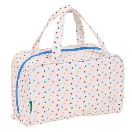 Neceser Escolar Benetton Topitos 31 x 14 x 19 cm